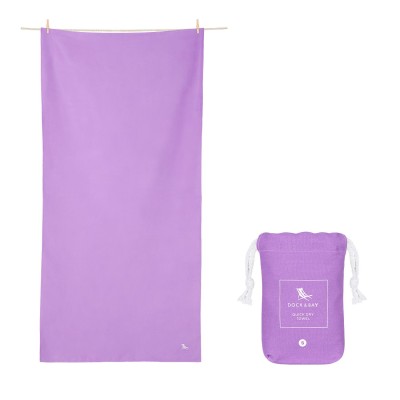 Dock and Bay Small Purple Classic Towel Dock and Bay Small Purple Classic Towel